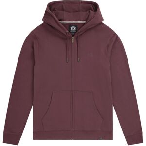 (L, Burgundy) Animal Mens Woody Organic Zipped Hoodie (L, Burgundy) Animal Mens Woody Organic Zipped Hoodie