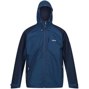 (3XL, Moonlight Denim/Navy) Regatta Mens Britedale Waterproof Jacket (3XL, Moonlight Denim/Navy) Regatta Mens Britedale Waterproof Jacket