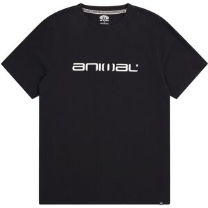 (S, Black) Animal Mens Leon Organic Relaxed Fit T-Shirt (S, Black) Animal Mens Leon Organic Relaxed Fit T-Shirt