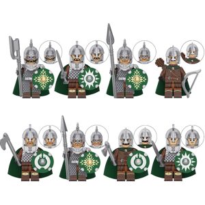 Bonxaif (8PCS Lord Of The Rings - G) 34PCS Lord Of The Rings Toy Action Mini Figures Fit Bonxaif (8PCS Lord Of The Rings - G) 34PCS Lord Of The Rings Toy Action Mini Figures Fit