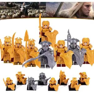 Bonxaif (8PCS Lord Of The Rings - K) 34PCS Lord Of The Rings Toy Action Mini Figures Fit Bonxaif (8PCS Lord Of The Rings - K) 34PCS Lord Of The Rings Toy Action Mini Figures Fit