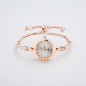 Unbranded (White) Elegant Bracelet Watches For Women Ladies Adjustable Bracelets Watch Fas Unbranded (White) Elegant Bracelet Watches For Women Ladies Adjustable Bracelets Watch Fas