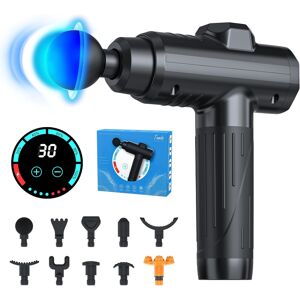 Tamda Store Massage Gun Deep Tissue Portable Muscle Massage Device w/ 10 Massage Heads Massa Tamda Store Massage Gun Deep Tissue Portable Muscle Massage Device w/ 10 Massage Heads Massa