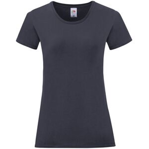 (XXL, Deep Navy) Fruit of the Loom Womens/Ladies Iconic T-Shirt (XXL, Deep Navy) Fruit of the Loom Womens/Ladies Iconic T-Shirt