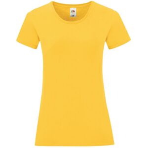 (XXL, Sunflower) Fruit of the Loom Womens/Ladies Iconic T-Shirt (XXL, Sunflower) Fruit of the Loom Womens/Ladies Iconic T-Shirt