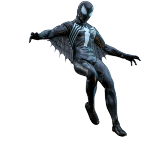 Hot Toys Peter Parker Black Suit Collectible - Marvel's Spider-Man 2 Hot Toys Peter Parker Black Suit Collectible - Marvel's Spider-Man 2