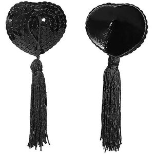 Unbranded (Black) Sexy Tassel Pasties Nipple Cover Stick On Breast Bra Lingerie Unbranded (Black) Sexy Tassel Pasties Nipple Cover Stick On Breast Bra Lingerie