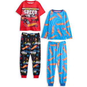 (11-12 Years) Hot Wheels Multi-Pack of 2 Long Leg Pyjama Set (Boys Multicoloured (11-12 Years) Hot Wheels Multi-Pack of 2 Long Leg Pyjama Set (Boys Multicoloured