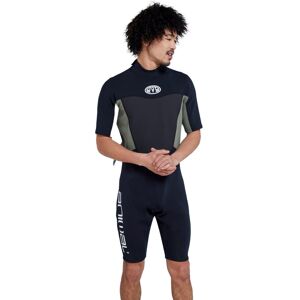 (M-L, Black) Animal Mens Slater Short Wetsuit (M-L, Black) Animal Mens Slater Short Wetsuit