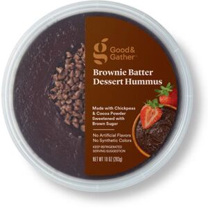 Good & Gather Brownie Batter Dessert Hummus 10oz Good & Gather Brownie Batter Dessert Hummus 10oz