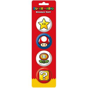 Super Mario Essential Eraser (Pack of 4) Super Mario Essential Eraser (Pack of 4)