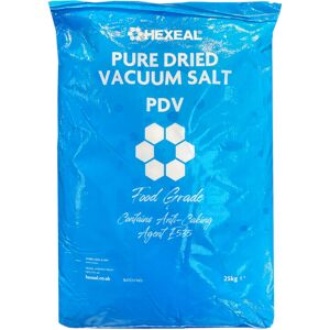 Hexeal PDV Salt 25kg Bag of Food Grade Salt for Cooking, Ponds and Water Softeni Hexeal PDV Salt 25kg Bag of Food Grade Salt for Cooking, Ponds and Water Softeni