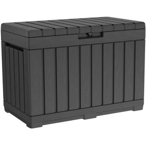 Keter Kentwood 50 Gallon Resin Deck BoxOrganization and Storage for Patio Cushio Keter Kentwood 50 Gallon Resin Deck BoxOrganization and Storage for Patio Cushio