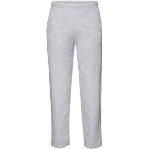 Fruit of the Loom Mens Lightweight Heather Grey Jogging Bottoms - Jogging Bottoms Fruit of the Loom Mens Lightweight Heather Grey Jogging Bottoms - Jogging Bottoms