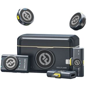 Unbranded Hollyland LARK M2 Wireless Lavalier Microphone (2TX+3RX) Compatible with Camera, Unbranded Hollyland LARK M2 Wireless Lavalier Microphone (2TX+3RX) Compatible with Camera,