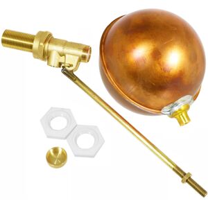 SPARES2GO Toilet Float Valve 1/2" Part 1 BS1212/1 High Pressure Side Entry 4 1/2" Copper B SPARES2GO Toilet Float Valve 1/2" Part 1 BS1212/1 High Pressure Side Entry 4 1/2" Copper B