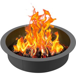 VEVOR Fire Pit Ring 44Inch Outer39Inch Inner Diameter 10inch Height 25mm Thick VEVOR Fire Pit Ring 44Inch Outer39Inch Inner Diameter 10inch Height 25mm Thick