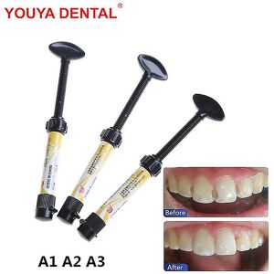 Unbranded (3PCS A1) Hot 2.5g Dental Composite Resin Filling Materials Dentistry Denfil Syr Unbranded (3PCS A1) Hot 2.5g Dental Composite Resin Filling Materials Dentistry Denfil Syr