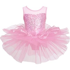 Unbranded (pink, 3-4 Years) Kids Girls Dance Dress Sleeveless Ballet Leotard Tutu Dress Me Unbranded (pink, 3-4 Years) Kids Girls Dance Dress Sleeveless Ballet Leotard Tutu Dress Me