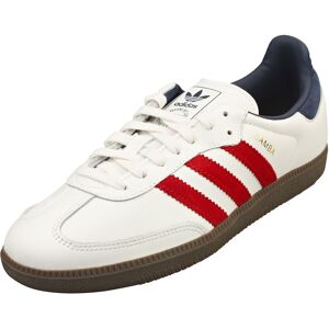 (4) adidas Samba Og Mens Casual Trainers in White Red (4) adidas Samba Og Mens Casual Trainers in White Red