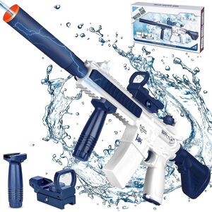 Unbranded (Blue) Electric Water Guns M4, Automatic Squirt Guns Powerful Water Gun Up To 32 Unbranded (Blue) Electric Water Guns M4, Automatic Squirt Guns Powerful Water Gun Up To 32
