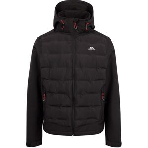 (XXL, Black) Trespass Men's Softshell Jacket - Alwero (XXL, Black) Trespass Men's Softshell Jacket - Alwero