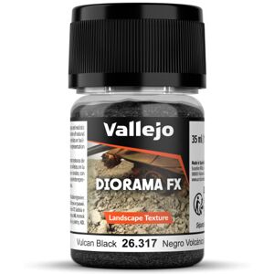 Vallejo VAL26317 - AV Diorama FX 35ml - Landscape Textures Vulcan Black 0.1-2mm Vallejo VAL26317 - AV Diorama FX 35ml - Landscape Textures Vulcan Black 0.1-2mm