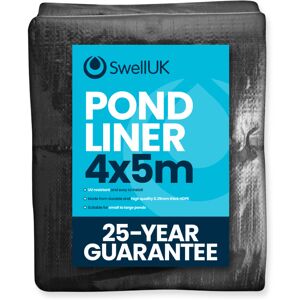 (4x5m) Swell UK 25 Year Guarantee Heavy Duty Pond Liner (4x5m) Swell UK 25 Year Guarantee Heavy Duty Pond Liner