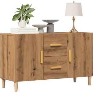 vidaXL Artisan Oak Engineered Wood Sideboard with Enclosed Cabinet – Highboard S vidaXL Artisan Oak Engineered Wood Sideboard with Enclosed Cabinet – Highboard S