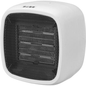 GreenZech (White) 400W Mini Desktop Electric Heater with Negative Ion, Low Noise for Home/ GreenZech (White) 400W Mini Desktop Electric Heater with Negative Ion, Low Noise for Home/