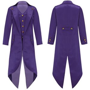 Unbranded (purple, 7-8 Years) Kids Renaissance Steampunk Costumes Fake Two Piece Tailcoat Unbranded (purple, 7-8 Years) Kids Renaissance Steampunk Costumes Fake Two Piece Tailcoat