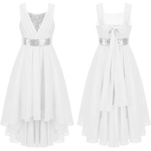 iEFiEL Girl Sleeveless Dress - Princess Wedding Party Dress - 3-16 Years iEFiEL Girl Sleeveless Dress - Princess Wedding Party Dress - 3-16 Years