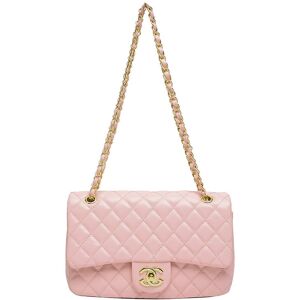 Unbranded (Pink) New fashionable and versatile rhombus chain bag popular women's bag tempe Unbranded (Pink) New fashionable and versatile rhombus chain bag popular women's bag tempe