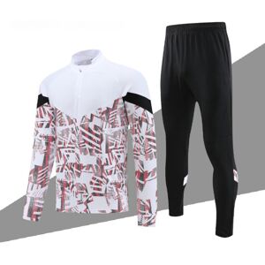 Unbranded (white 1, XS(125-135CM)) Autumn&Winter Training Tracksuit Long Sleeve Football S Unbranded (white 1, XS(125-135CM)) Autumn&Winter Training Tracksuit Long Sleeve Football S