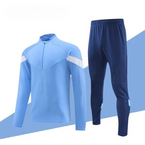 Unbranded (sky blue 2, 4XL(185-190CM)) Autumn&Winter Training Tracksuit Long Sleeve Footba Unbranded (sky blue 2, 4XL(185-190CM)) Autumn&Winter Training Tracksuit Long Sleeve Footba