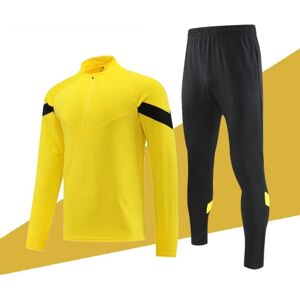 Unbranded (yellow, 2XL(175-180CM)) Autumn&Winter Training Tracksuit Long Sleeve Football S Unbranded (yellow, 2XL(175-180CM)) Autumn&Winter Training Tracksuit Long Sleeve Football S