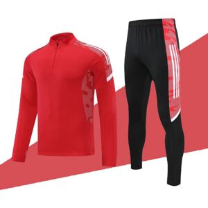 Unbranded (red 2, 2XL(175-180CM)) Autumn&Winter Training Tracksuit Long Sleeve Football Sp Unbranded (red 2, 2XL(175-180CM)) Autumn&Winter Training Tracksuit Long Sleeve Football Sp