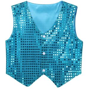 Unbranded (light blue, 8-9 Years) Kids Boys Sequined V Neckline Vest 3 Press Buttons Jacke Unbranded (light blue, 8-9 Years) Kids Boys Sequined V Neckline Vest 3 Press Buttons Jacke
