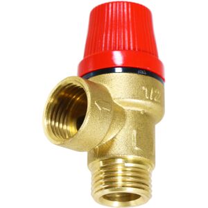 SPARES2GO Pressure Relief Safety Valve for Ravenheat CSI 85 85T Boiler 3 Bar 1/2" BSP Male SPARES2GO Pressure Relief Safety Valve for Ravenheat CSI 85 85T Boiler 3 Bar 1/2" BSP Male