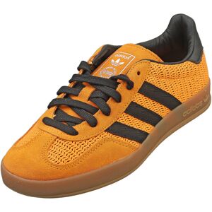(3.5) adidas Gazelle Indoor Mens Fashion Trainers in Orange Black (3.5) adidas Gazelle Indoor Mens Fashion Trainers in Orange Black