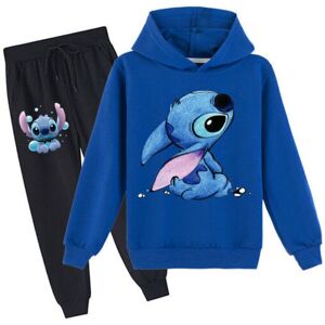 DQ LTD (Blue, 140/8-9 Years) New Lilo Stitch Sportswear Hoodie Pants Children's Top Pan DQ LTD (Blue, 140/8-9 Years) New Lilo Stitch Sportswear Hoodie Pants Children's Top Pan