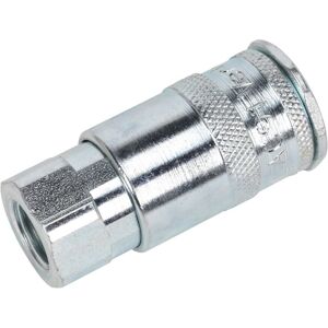 Sealey PCL Coupling Body Female 1/4"BSP - Pack of 50 AC15BP Sealey PCL Coupling Body Female 1/4"BSP - Pack of 50 AC15BP