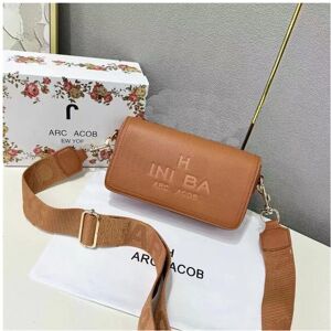 Unbranded (Brown) Stylish letter flap shoulder crossbody bag (with gift box) Unbranded (Brown) Stylish letter flap shoulder crossbody bag (with gift box)