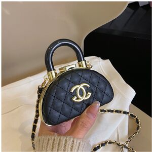 Unbranded (Section 5) Stylish Letter Diamond Chain Mini Crossbody Bag Unbranded (Section 5) Stylish Letter Diamond Chain Mini Crossbody Bag