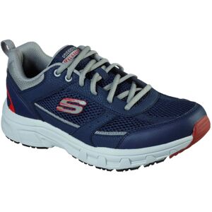 (6 UK, Navy/Grey) Skechers Mens Oak Canyon Verketta Leather Trainers (6 UK, Navy/Grey) Skechers Mens Oak Canyon Verketta Leather Trainers