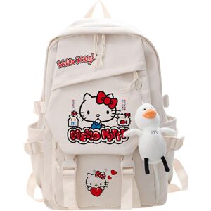 Unbranded (KT Bags white 1) Kawaii Hello Kitty Backpacks Schoolbags For Teenagers Travedl Unbranded (KT Bags white 1) Kawaii Hello Kitty Backpacks Schoolbags For Teenagers Travedl