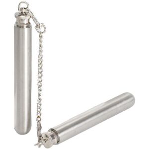 Unbranded IPRee 1.5oz EDC Hip Flasks Creative Portable Stainless Steel Drinking Tube Light Unbranded IPRee 1.5oz EDC Hip Flasks Creative Portable Stainless Steel Drinking Tube Light