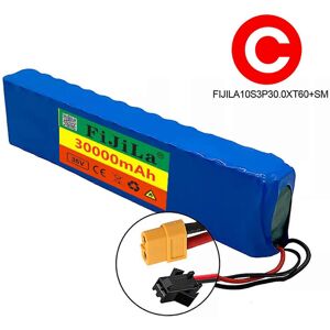 Unbranded (10S3P30.0XT60, SM) 10S3P 36V 30Ah battery electric bicycle battery pack 18650 l Unbranded (10S3P30.0XT60, SM) 10S3P 36V 30Ah battery electric bicycle battery pack 18650 l