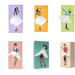 Unbranded (Yellow) Classy Girl Tissue Box Retro Tissue Flying Skirt Tissue Box,100% New Unbranded (Yellow) Classy Girl Tissue Box Retro Tissue Flying Skirt Tissue Box,100% New