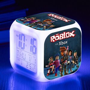 Unbranded (D) Roblox Print Digital Alarm Clock Game Night Light Led Display Bedside 7 Colo Unbranded (D) Roblox Print Digital Alarm Clock Game Night Light Led Display Bedside 7 Colo
